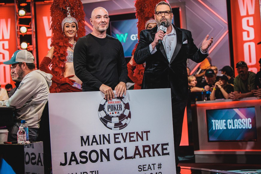 Ontario's Jason Clarke Wins WSOP Main Event Seat Until 2053