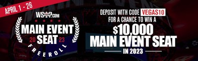PA WSOP 2023 Main Event Seat Freeroll Promotion