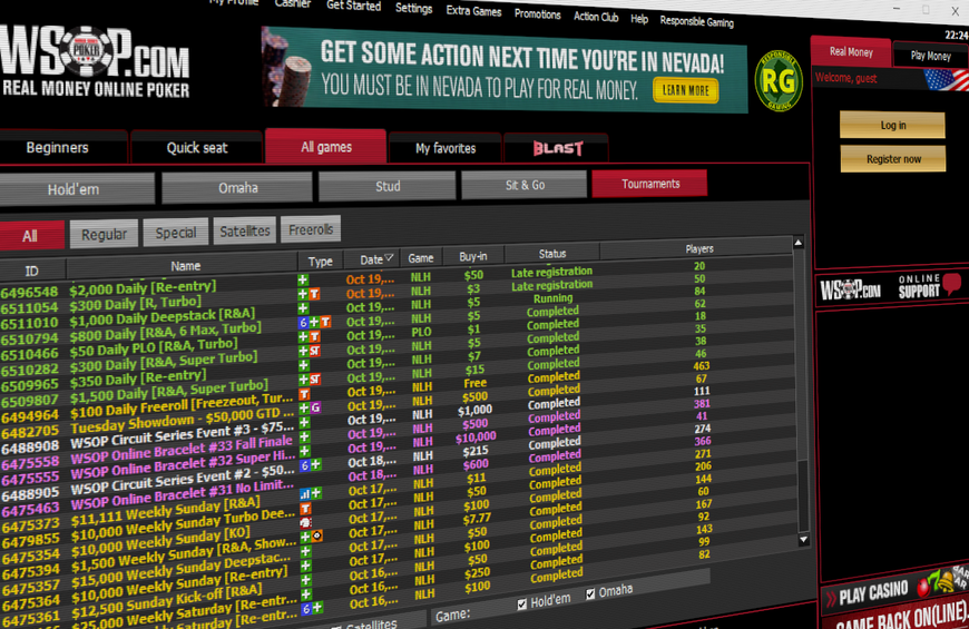 Participation Down In The Second Leg Of WSOP US 2022 Online Bracelet ...