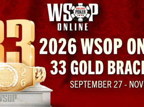 WSOP Fall Online Series Returns With Another 33 Gold Bracelets for US Players