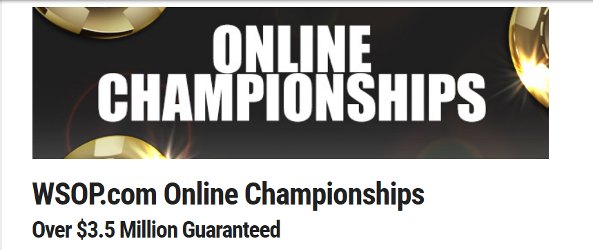 While all the attention may be on the World Series of Poker (WSOP), the organizers have quietly released the schedule of its signature online poker tournament… While all the attention may be on the World Series of Poker (WSOP), the organizers have quietly released the schedule of its signature online poker tournament…