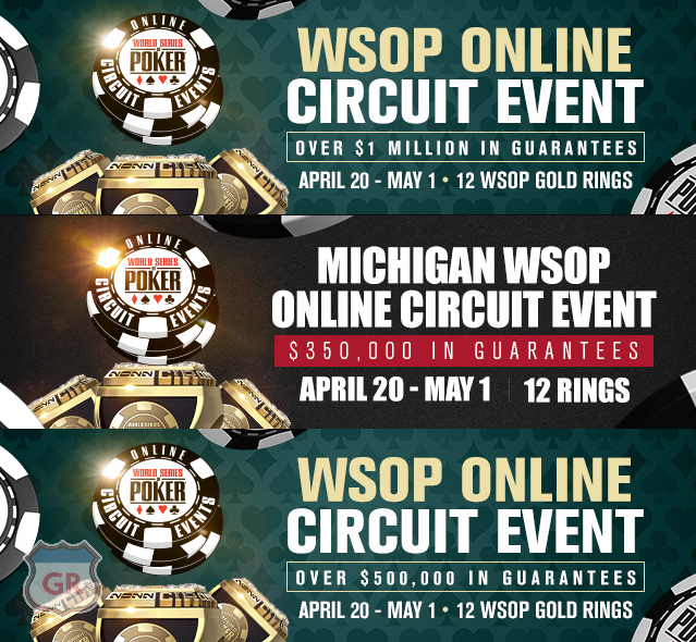 WSOP April Online Circuit Series Generated Over 2.8 Million Across