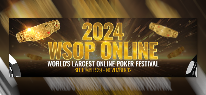 WSOP Online 2024 Bracelet Series Returns: 33 Events Across NV, NJ, MI, and 4 in PA