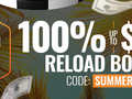 Summer Reload Bonus Available on WSOP PA for a Limited Time Only!