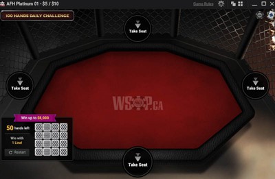Play Four-Hand All-In or Fold Poker Exclusively at WSOP Ontario