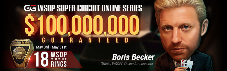 A Big Weekend for WSOP.com Super Circuit Online Series at GGPoker