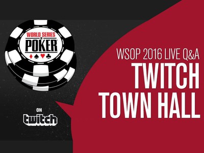 World Series of Poker to Host Town Hall Meeting on Twitch