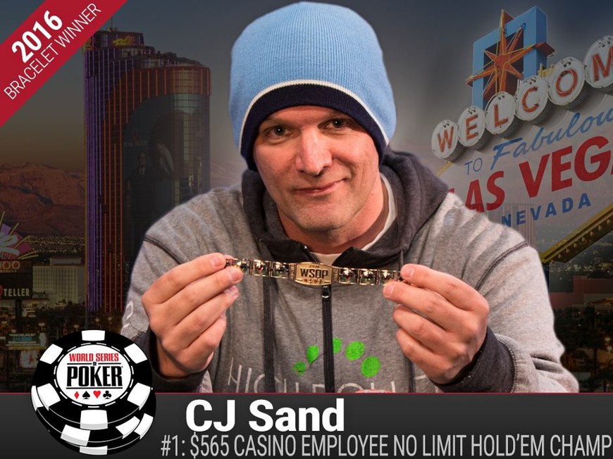 WSOP 2016: Christopher Sand Wins Event #1