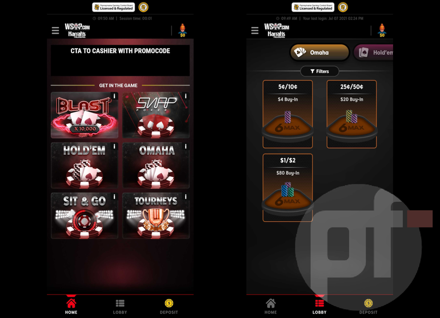 First Look: WSOP PA's New Mobile Poker App