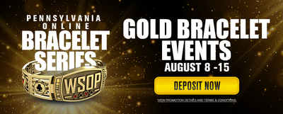 WSOP PA Online Series Creates Eight New Bracelet Winners