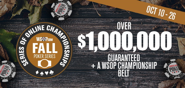 WSOP PA Overlays Mean Big Value for Players in Fall Online Championships