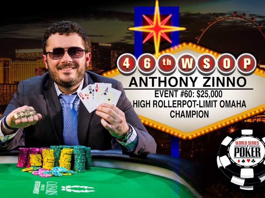 WSOP 2015 Anthony Zinno Triumphant in $25k PLO High Roller