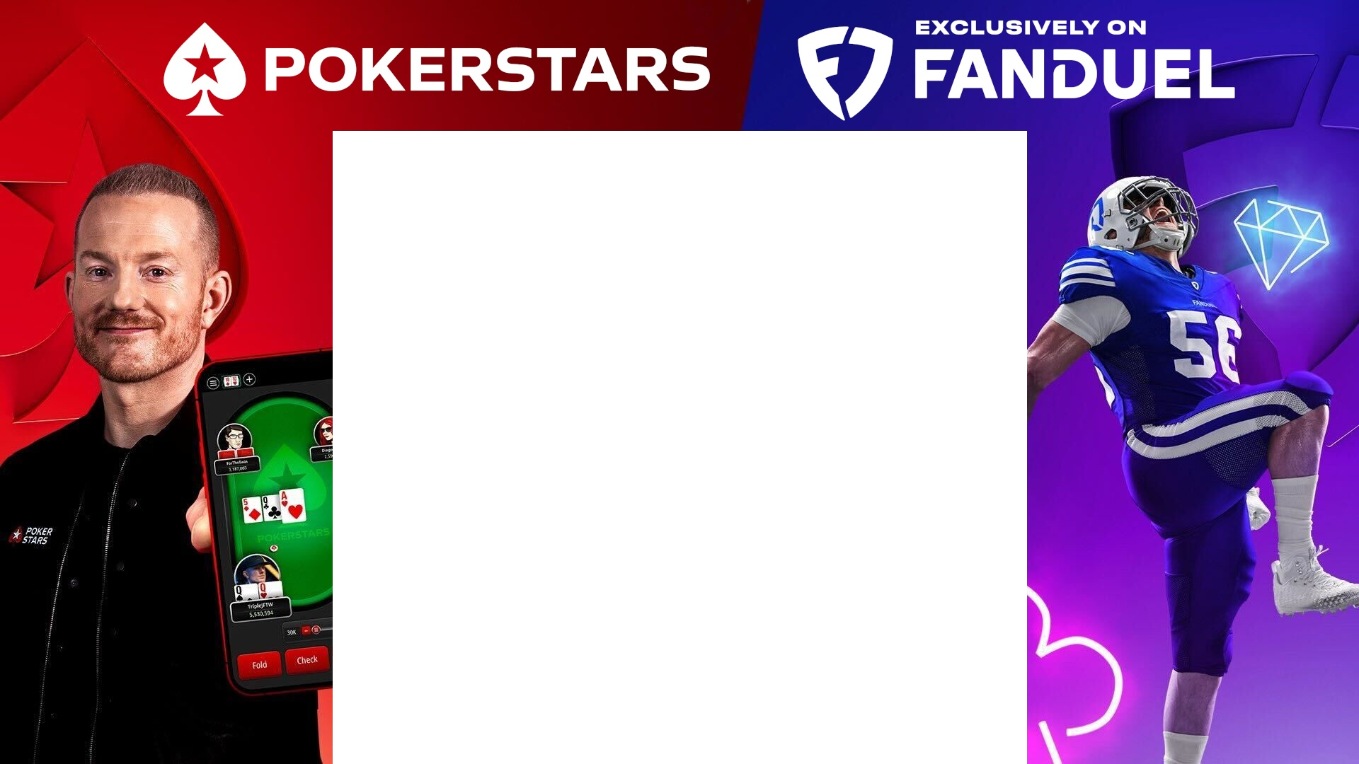 PokerStars Exclusively on FanDuel