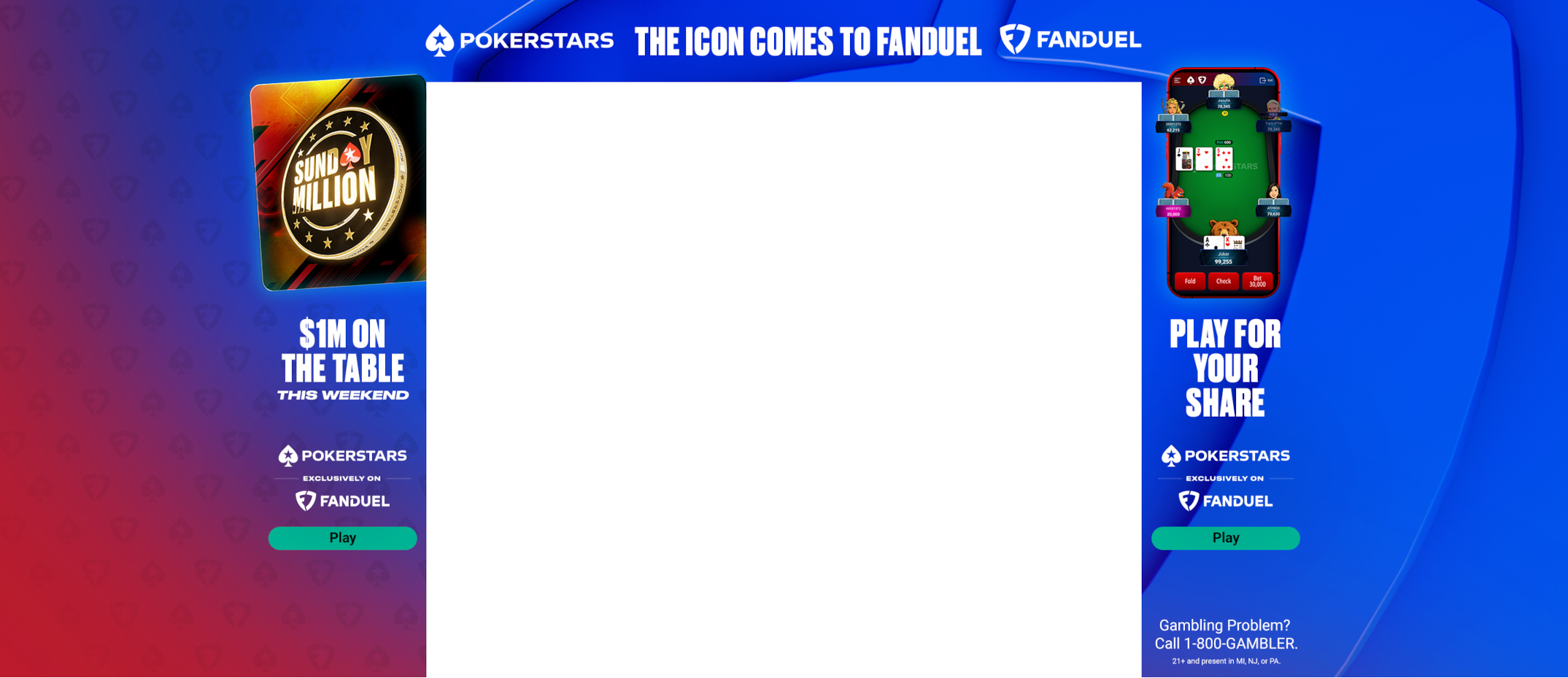 PokerStars Exclusively on FanDuel