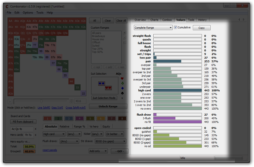 Flop texture analysis